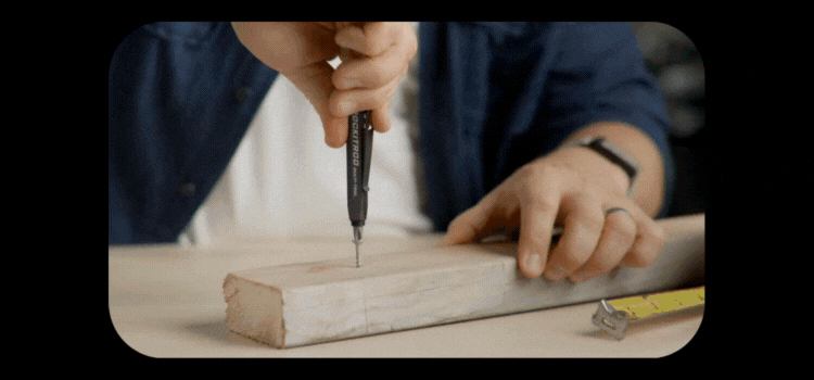 Shows Pockitrod used in various situations